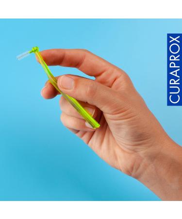 Curaprox Interdental Brushes CPS 011 Prime Plus Bundle - 3 Green Brushes 1.1 mm Diameter 5 mm Effectiveness | Complete Set with Holders | International Shipping - Buy Online on GoSupps.com
