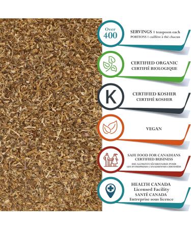 Foothills Naturals Organic Dandelion Root Roasted Granules - Coffee Substitute Tea Superfood - Buy Online on GoSupps.com