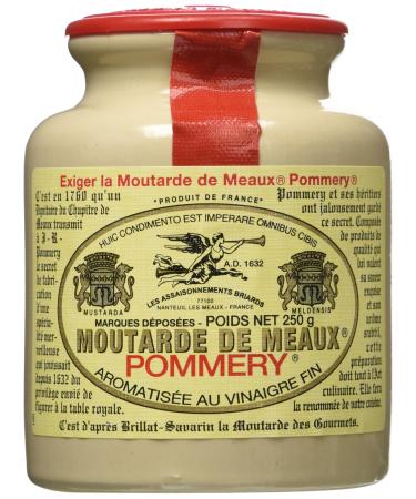 Pommery Meaux Mustard Stone Jar, 8.8-Ounce 8.81 Ounce (Pack of 1) - Buy Online on GoSupps.com