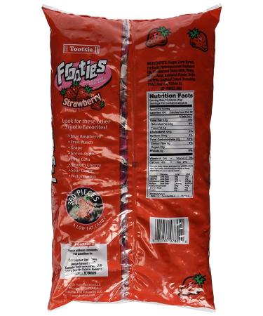 Tootsie Roll Strawberry Frooties - 360 Pack 38.8oz - Delicious Strawberry Flavor - 360 Count - Buy Online on GoSupps.com