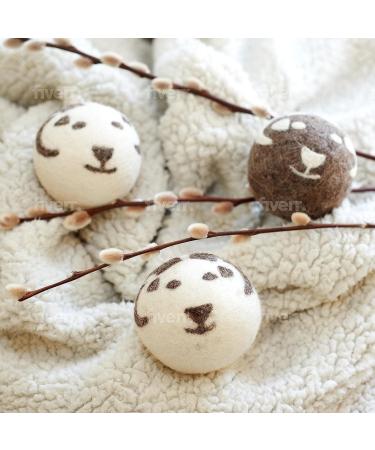 Eco Tumble Dryer Balls - 100% Wool - Reduce Drying time - Naturally Softer Clothes - Baby Safe - Pack of 3 XL Balls. - Buy Online on GoSupps.com