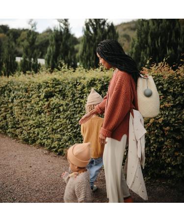 Mushie Silicone Pacifier Box | Safe Storage Holder for Toddlers & Babies | High-Quality Baby Accessories | Shop Now! - Buy Online on GoSupps.com