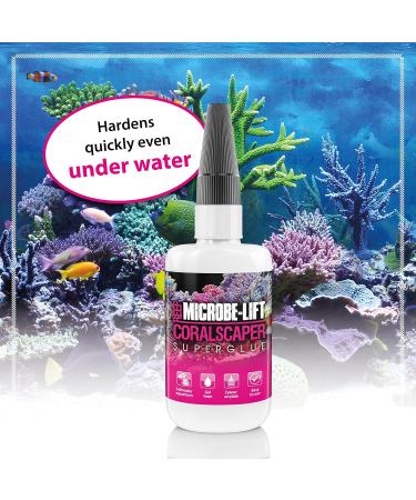 Buy Microbe-Lift CoralsCaper 50g Fast Coral Glue Gel for Seawater Aquariums | Reliable & Productive Coral Adhesive - Buy Online on GoSupps.com