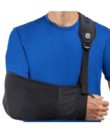 Medical Arm Sling with Split Strap Technology, Ergonomic Design by Custom SLR, Healjoy