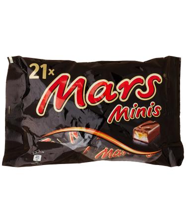 March 21 Mini Bars Chocolate Caramel Bag 403 g