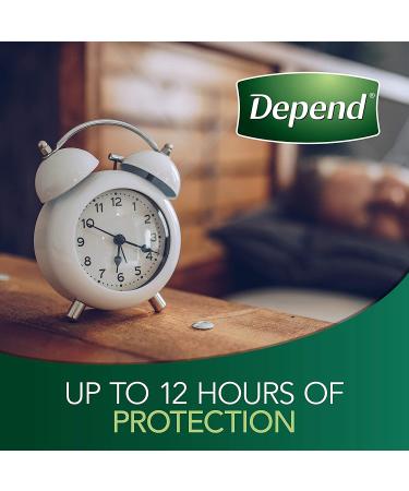 Depend Night Defense Women's Incontinence Underwear, Overnight, Large, 56 Count - (Pack of 4) | Blush, Disposable, Absorbent - Buy Online on GoSupps.com