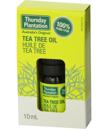 Thursday Plantation 100% Pure Tea Tree Oil - Ideal for Minor Cuts Abrasions Insect Bites Stings and Skin Irritations - Essential Oil - Versatile Oil for Home Use and Personal Care - 10ml size - Buy Online on GoSupps.com