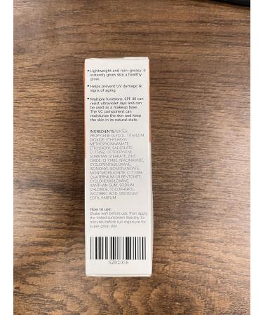 Restore Tint-ed-Face Sunscreen SPF 40 | Hydrating Vitamin C Facial Sunscreen | Lightweight Moisturizing & Travel Size | Long Lasting Protection for Face & Body - 1.4 Fl Oz - Buy Online on GoSupps.com