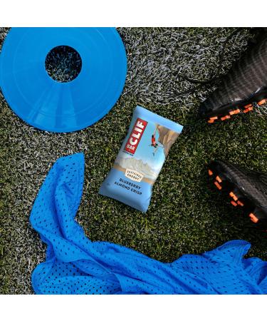 CLIF BAR - Energy Protein Bars - Blueberry Almond Crisp - Made with Organic Oats - Energy Bars - Non-GMO - (10 Pack) - Buy Online on GoSupps.com