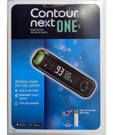 Bayer CONTOUR NEXT ONE Bluetooth Glucose Meter  1 pack