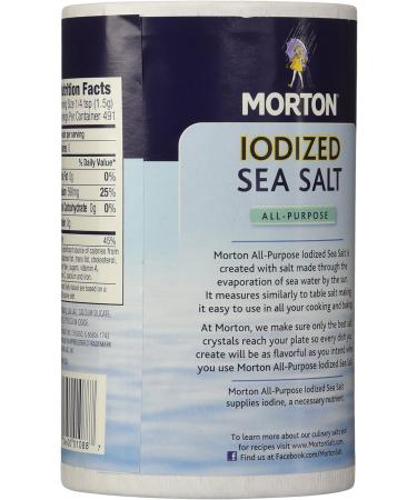 Morton Salt Iodized Sea Salt 26 oz 2 pk by Morton Salt - Buy Online on GoSupps.com