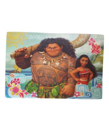 Designs Placemat with Moana and Maui Graphics  BPA-free Plastic