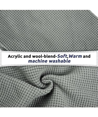 Convinit Dog Sweater for Small & Medium Dogs - Winter Warm Roll Collar Knitted Sweater for Chihuahua Dachshund French Bulldog | Gray - Buy Online on GoSupps.com