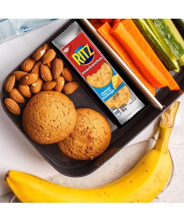 Ritz Bits Sandwiches Peanut Butter Flavour 180g with Ritz Bits Sandwiches Cheese Flavour 180g and Ritz Crackers Cheese Sandwich Snackwiches 304g - Buy Online on GoSupps.com