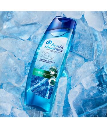 Head & Shoulders Pure Intense Extra-Refreshing Menthol Shampoo 2x250ml - Buy Online on GoSupps.com