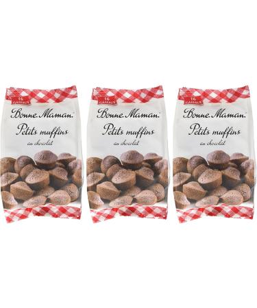 Bonne Maman Granny Little Muffins with Chocolate 235g - Set of 3 - Buy Online on GoSupps.com
