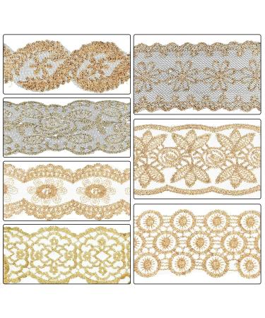 Lace Headbands Set - 7 Pieces for Women & Girls | Elegant Wide Headwrap Hair Turban Accessories - Buy Online on GoSupps.com