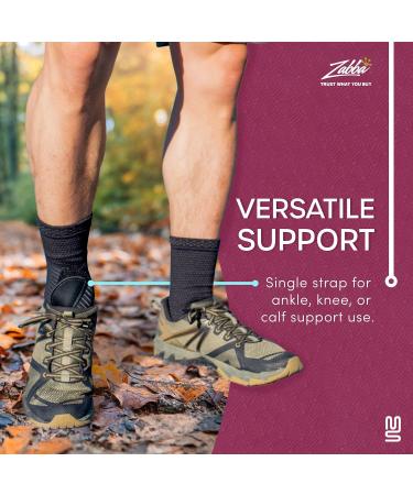 Ankle Brace for Plantar Fasciitis Relief | Compression Foot Sleeve for Tendonitis & Achilles Support - Large Size for Men & Women - Buy Online on GoSupps.com
