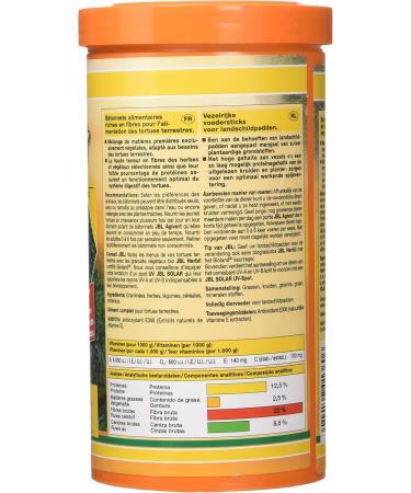 JBL Agivert Food for Turtles Aquariophily 1 L 420 g - Pack of 2 - Buy Online on GoSupps.com