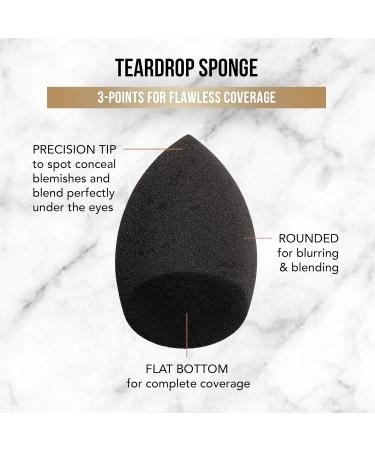 Glamazon Teardrop Sponge - Flawless Makeup Application Tool | Latex-Free Blending for Foundation & Concealer - Buy Online on GoSupps.com