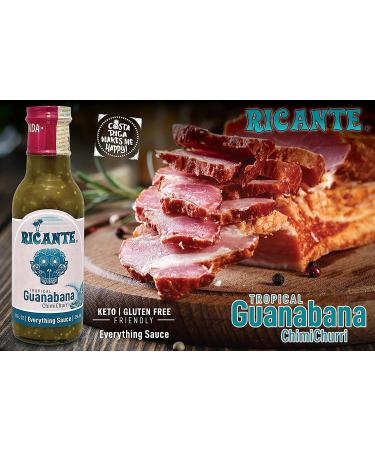 Ricante Tropical Guanabana ChimiChurri Everything Sauce 12oz - Keto, Gluten Friendly, Whole 30 Approved - Buy Online on GoSupps.com