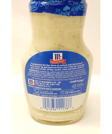 McCormick Golden Dipt Original Tartar Sauce - Classic Seafood Condiment - Buy Online on GoSupps.com