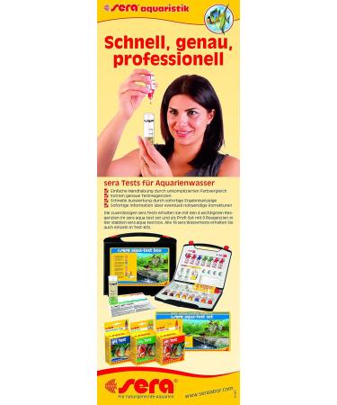 Sera 04810 Chlor Test - Reliable Water Test for Chlorine in Aquariums & Ponds 45 Measurements 15 ml Pack - Buy Online on GoSupps.com