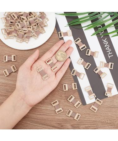 CHGCRAFT 120Pcs Elastic Bandage Clips - Aluminum Stretch Fasteners for Secure Bandage Wraps - Light Brown Replacement Clips - Buy Online on GoSupps.com