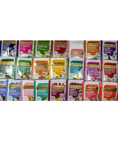 Twinings Superblends Assortment Gift Set - 26 Foil Wrapped Envelopes - Buy Online on GoSupps.com