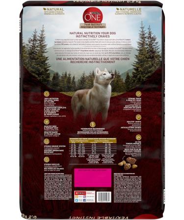 Purina ONE True Instinct High Protein Dry Dog Food Turkey & Venison - 6.8 kg Bag 6.8 kg (Pack of 1) Dog Food - Buy Online on GoSupps.com