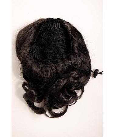 WIG ME UP JL-3023-3 Medium Wavy Hairpiece/Braid (35 cm) - Dark Brown | Elastic Band & Comb Included - Buy Online on GoSupps.com
