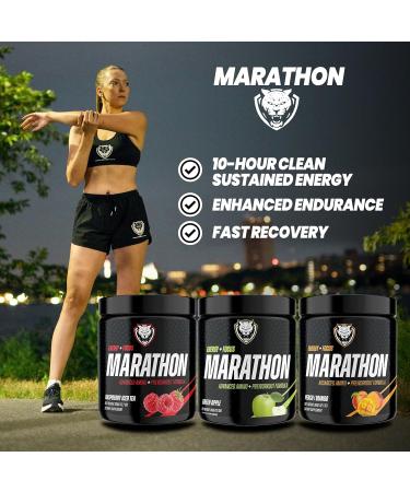 6AM Run Marathon | Running Supplements for Endurance & Stamina | Amino Energy with BCAAs for a Clean Pre Running Fuel | No Jitters | Marathon Essentials | Raspberry Iced Tea | 40 Servings Raspberry Iced Tea 12.6 Ounce (Pack  - Buy Online on GoSupps.com