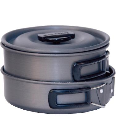 Texsport Black Ice The Scouter 5-Piece Hard Anodized Camping Cookware Set - Buy Online on GoSupps.com