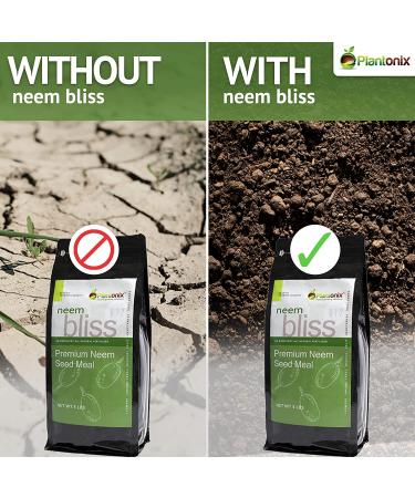 Neem Bliss (10 lbs) - Premium Neem Cake Natural Fertilizer (6-1-2) for Organic Gardening - Buy Online on GoSupps.com