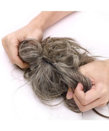 Shop SEGO Hair Part Hair Tie | Curly Hair Extension Updo | Wavy 45g Dark Brown & Blonde #6AH613 - Buy Online on GoSupps.com