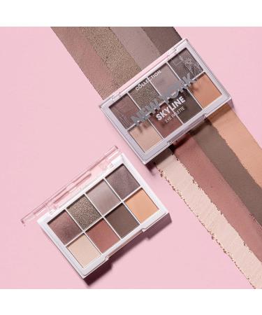 Collection Cosmetics Intensely Pigmented Eye Shadow Palette - 8 Matte and Metallic Shades - New York Skyline - Buy Online on GoSupps.com