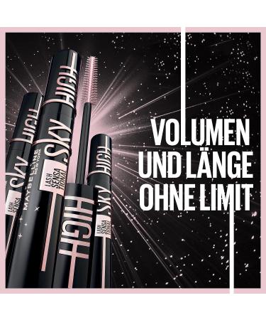 Maybelline New York Lash Sensational Sky High Mascara - Extreme Length & Full Volume in Cosmic Black - 7.2ml - Buy Online on GoSupps.com
