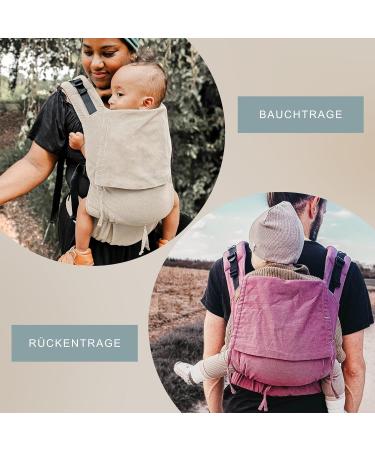 Hopediz Hop-Tye Advanced 4-in-1 Baby Carrier for Newborns | Halfbuckle Cloth Carrier up to 20kg | Design Lanzarote - International Shipping Available - Buy Online on GoSupps.com