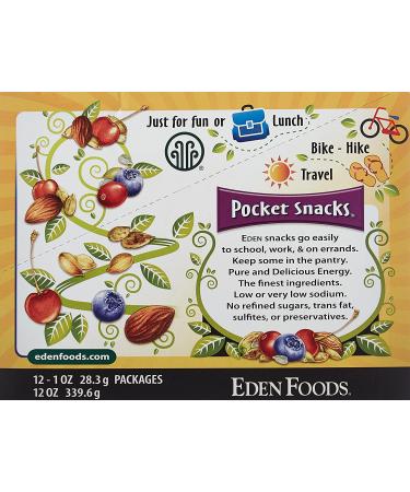 Organic Dry Roasted Pumpkin Seeds - 12 Pack (1 oz each) | Eden Foods - Buy Online on GoSupps.com