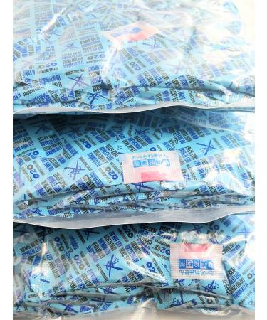 300 CC Oxygen Absorbers - 100 FDA Approved Bags for Food Storage | EU Compliant | Extend Food Freshness & Quality - Buy Online on GoSupps.com