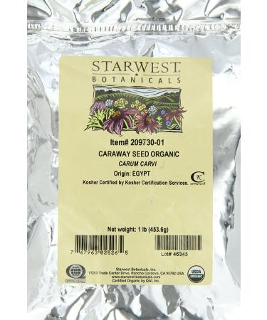 Organic Caraway Seed 1lb Bags - Pack of 3 | Starwest Botanicals - Buy Online on GoSupps.com