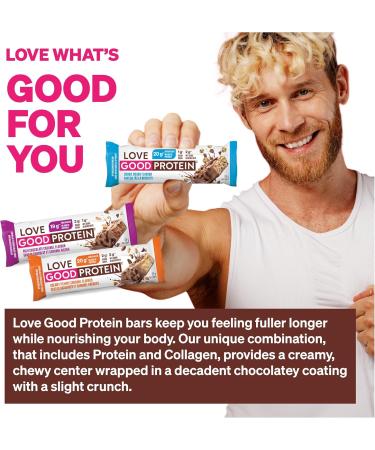 Love Good Fats High Protein Bars Variety Pack Protein Bar - 12 Pack Peanut Caramel/Cookie Dough/Rich Chocolate Caramel - Buy Online on GoSupps.com