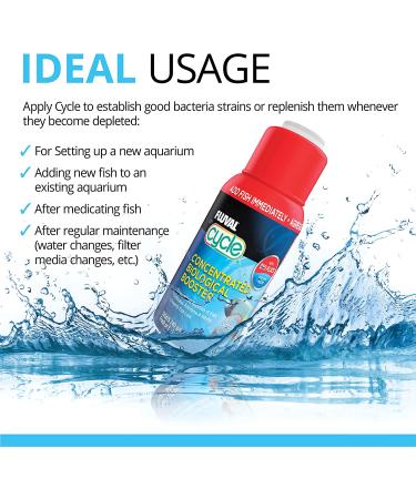 Fluval Cycle Biological Enhancer 16.9 oz - Aquarium Water Treatment - Buy Online on GoSupps.com