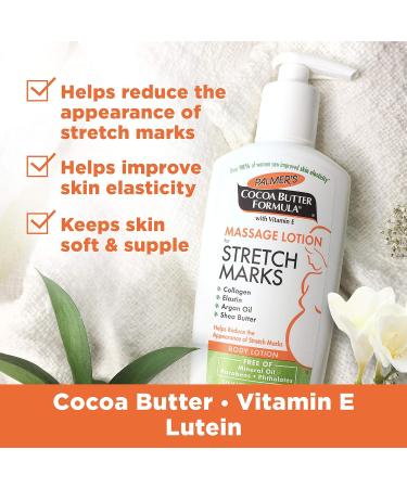 Mederma Stretch Marks Therapy Helps Prevent and Treat Stretch Marks Safe to Use When Pregnant & Palmer's Cocoa Butter Formula Massage Lotion for Stretch Marks Pregnancy Skin Care Belly Cream - Buy Online on GoSupps.com