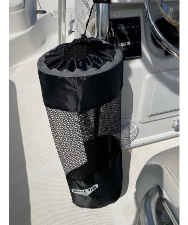 Boat Trash Bag - Large Hoop Reusable Mesh Trash Bag for your Boat - Model 2021