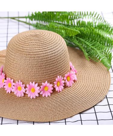 Whaline Daisy Flower Headband Set - Sunflower Hair Wreath for Women, Girls - Summer Party Decoration, Wedding, Hippie, Halloween, Christmas - 5 Pack - Buy Online on GoSupps.com
