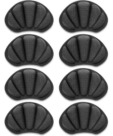 Sibba Heel Cushion Inserts - 4 Pairs of Black High Heel Pillows & Shoe Protectors for Comfort & Support | Ideal for Men & Women - Buy Online on GoSupps.com