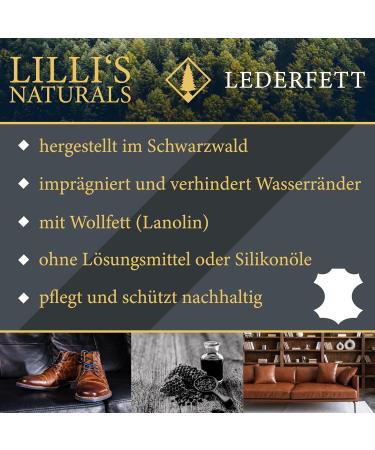 Lillis Naturals Leather Grease with Lanolin - Colorless 200ml for Shoes Saddles Jackets & Belts - Premium Leather Care - Buy Online on GoSupps.com