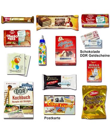 Ostprodukte Sweets Box - 13-Piece Gift Set for Her Birthday | International Shipping Available - Buy Online on GoSupps.com