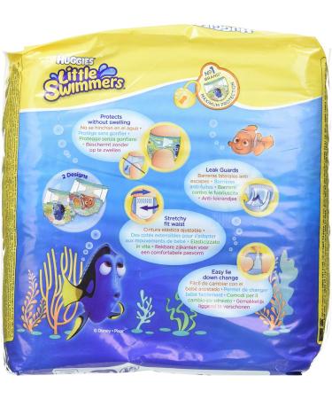 Huggies Little Swimmers S Diapers Size 2-3 (3-8 kg) - 96 Diapers (8 Packs of 12) | International Shipping Available - Buy Online on GoSupps.com